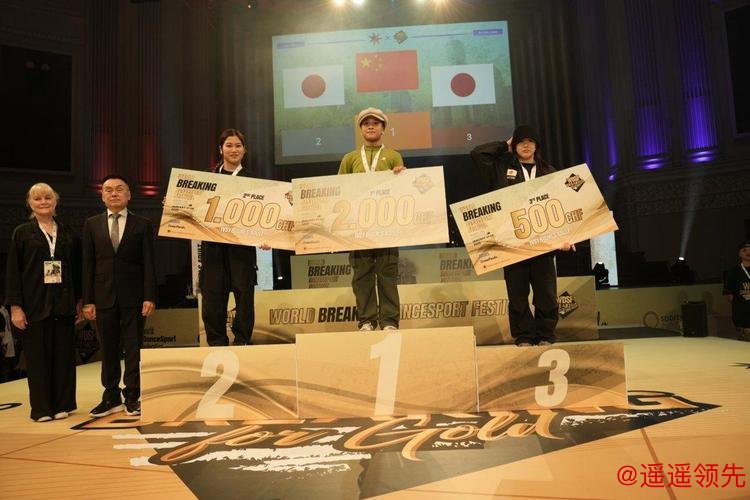 世界霹雳舞体育舞蹈节中国选手拿下三金