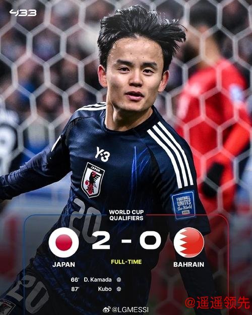 世预赛-久保建英传射 日本2-0巴林提前晋级世界杯