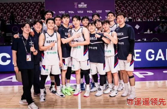 韩国男篮33分大胜关岛 八强赛对阵中国男篮